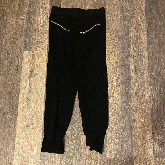 [lna] knit step hem joggers in EUC. #2 - Picture 1 of 4